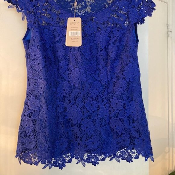 Brand New Jacques Vert Lace Top SIze 8 - Picture 2 of 3